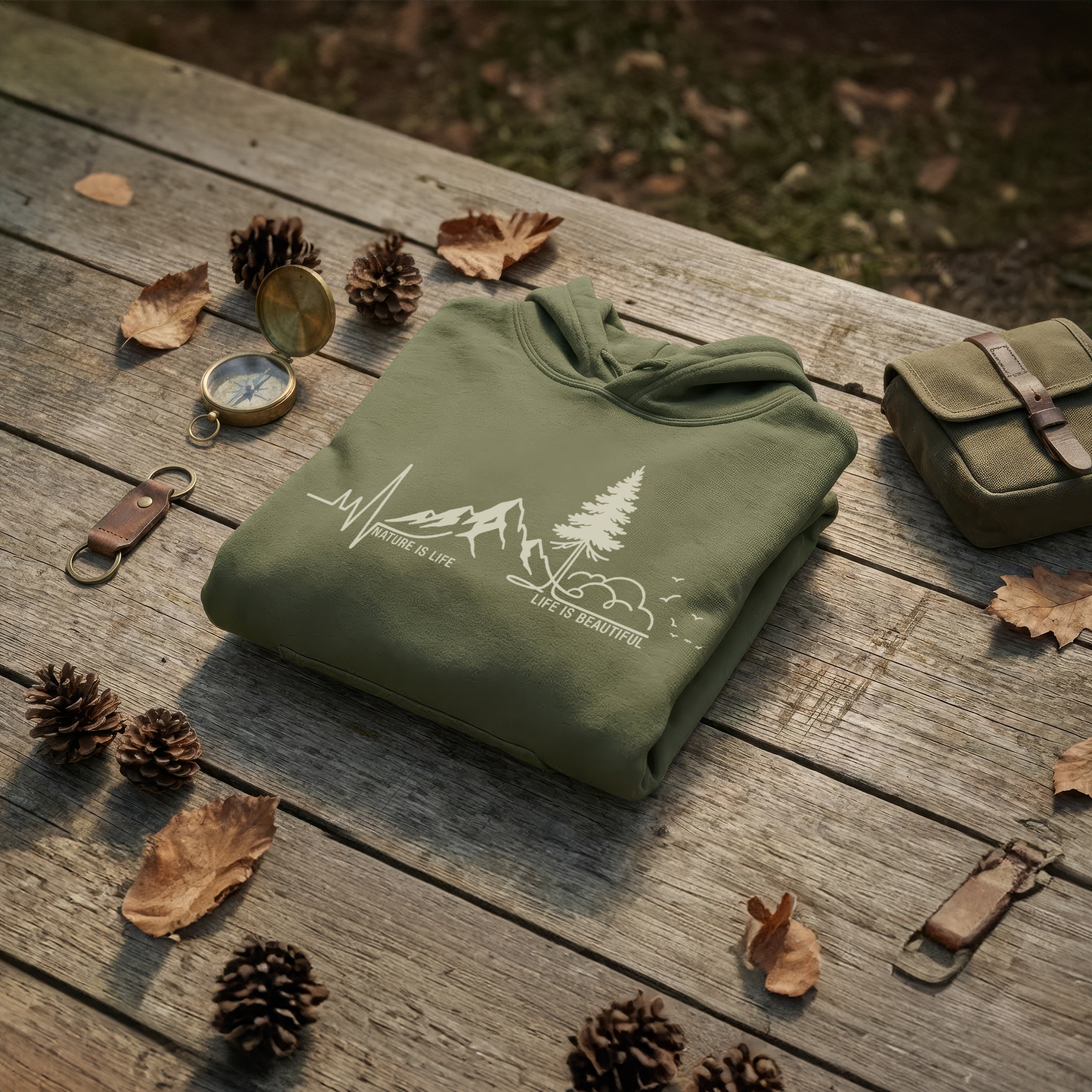 Nature Is Life Hoodie