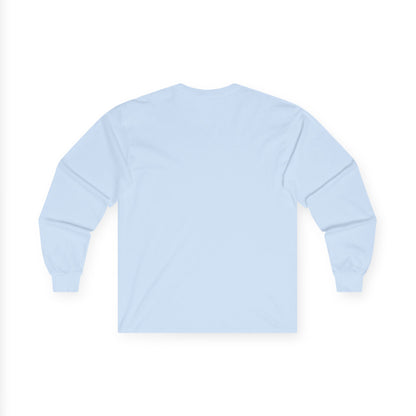 Minimalist Long Sleeve Tee with Artistic Design
