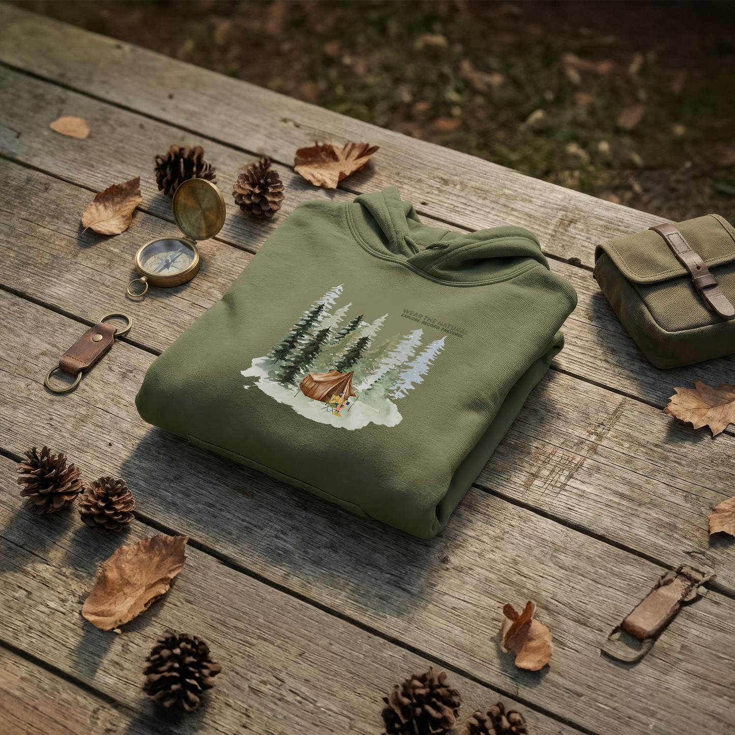 Camping Tent Hoodie