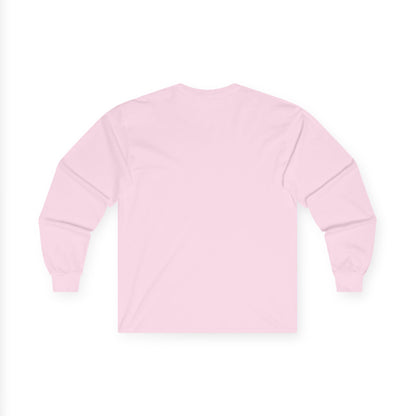 Minimalist Long Sleeve Tee with Artistic Design