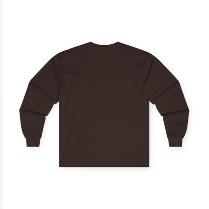 Minimalist Long Sleeve Tee with Artistic Design