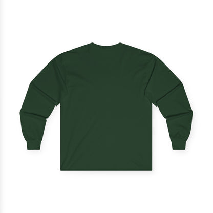 Minimalist Long Sleeve Tee with Artistic Design
